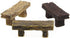 3Pcs Mini Resin Bench Miniature Fairy Garden Bench Dollhouse Accessories Statue DIY Decor Gift