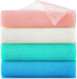 4 Pieces African Exfoliating Net, Long African Net Sponge, Nylon African Net Cloth, Exfoliating Washcloth, Body Scrubbers for Use in Shower, Back Scrubber Skin Smoothers for Bath (Multicolor 4)
