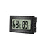 Reptile Thermometer Hygrometer Meter Indoor Temperature Gauge Fahrenheit ℉ Mini Digital Humidity for Outdoor Office Humidors Jars Incubators Guitar Case (1)