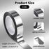 4 Rolls/110 Yard Metallic Mirror Tape - Silver 1/2&