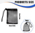 6Pcs Small Mesh Drawstring Bags - 6&