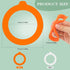 6PCS Silicone Jar Gaskets 3.75Inch Rubber Seals Rings for Glass Jars Airtight Gasket Sealing Rings for Regular Mouth Canning Jars,Leak Proof Rubber Jar Seals Fits Most Sizes Glass Mason Jar Lids