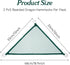 2Pcs Reptile Hammock - Breathable Mesh Bearded Dragon Hammock Lizard Tank Accessories Triangle Geckos Hammocks for Bearded Dragons Snakes Axolotls(Green)