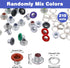 Shimmeroo 210PCS 3mm Metal Eyelets and Grommets, Colored Round Eyelets for Paper Crafts, Scrapbooking, Card Making, Fabric, Leather, Shoes