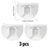 3PCS Finger Sewing Ruler Sewing Needle Gauge Measuring Tool Edge Stitch Lock Sewings Gauge for DIY Edge Even Stitching Lock Kit Quilting for Beginners and Seniors