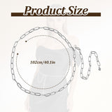 Silver Chain Belts for Women,Adjustable Womens Chain Belt Trendy Metal Belt for Jeans Dresses Pants