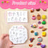 2Pcs Polymer Clay Molds for Jewelry Making Set,Silicone Air-Dry Clay Molds for Making Candy Lollipop Donut