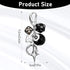 8 Ball Dice Keychain Charms,Y2K Bag Charm for Handbags Cool Purse Charms Key Chain Accessories Charm for Women