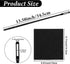 6Pcs Flute Cleaning Kit, 3Pcs Flute Cleaning Rod with 3Pcs Cleaner Polishing Cloth, Flutes Cleaner Swabs Stick Tools for Flutes Maintenance