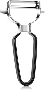 Stainless Steel Y Shaped Vegetable Peelers For Kitchen, Heavy Duty Potato Peeler Hand, Fruit Peeler Veggie Peeler, Kitchen Food Peelers, Comfortable Handle, Dishwasher Safe, Black