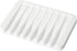 Soap Dish Shower Waterfall Soap Tray Holder for Bathroom, Kitchen, Counter Top, Flexible Silicone, Keep Soap Bars Dry, Easy Cleaning - White
