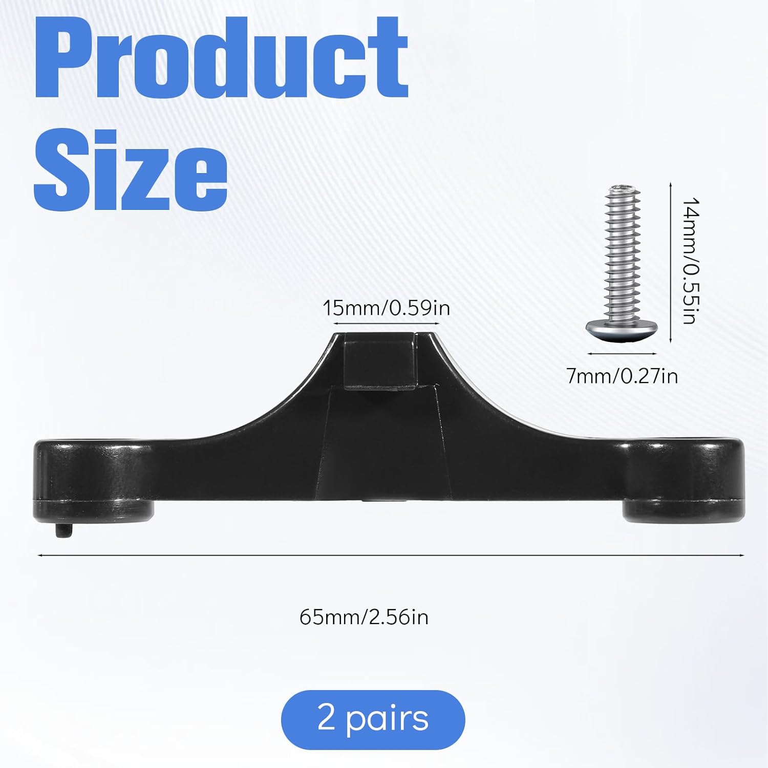 4 PCS AM5 CPU Bracket AM5 Motherboard CPU Cooler Fan Bracket, Desktop Computer Fan Retainer with Screws Black