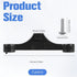 4 PCS AM5 CPU Bracket AM5 Motherboard CPU Cooler Fan Bracket, Desktop Computer Fan Retainer with Screws Black
