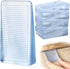 8 Pack Clear Plastic Shims, Level Wedge, Furniture Levelers, Non-Slip PVC and Rubber, Rectangular, For Uneven Floors, Tables, Furniture