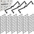Black Peg Locks Plastic Pegboard Hook Locks Pegboard Display Hook Organizer Fixer Peg Board Hook Clip Retainers Pegboard Hook Organizer for Standard 1/4" and 1/8" Pegboard（60Pcs）