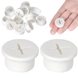 12 Pcs Cable Cord Grommet Silicone Cable Grommet 3/4" Wire Hole Cover Cable Management Wire Organizer Cable Pass Through Desk Grommet for Table, Computer Desk, Office, Home