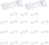 20 PCs Vertical Blind Repair Vane Metal Tabs Replacement Fixer Kit for Slats