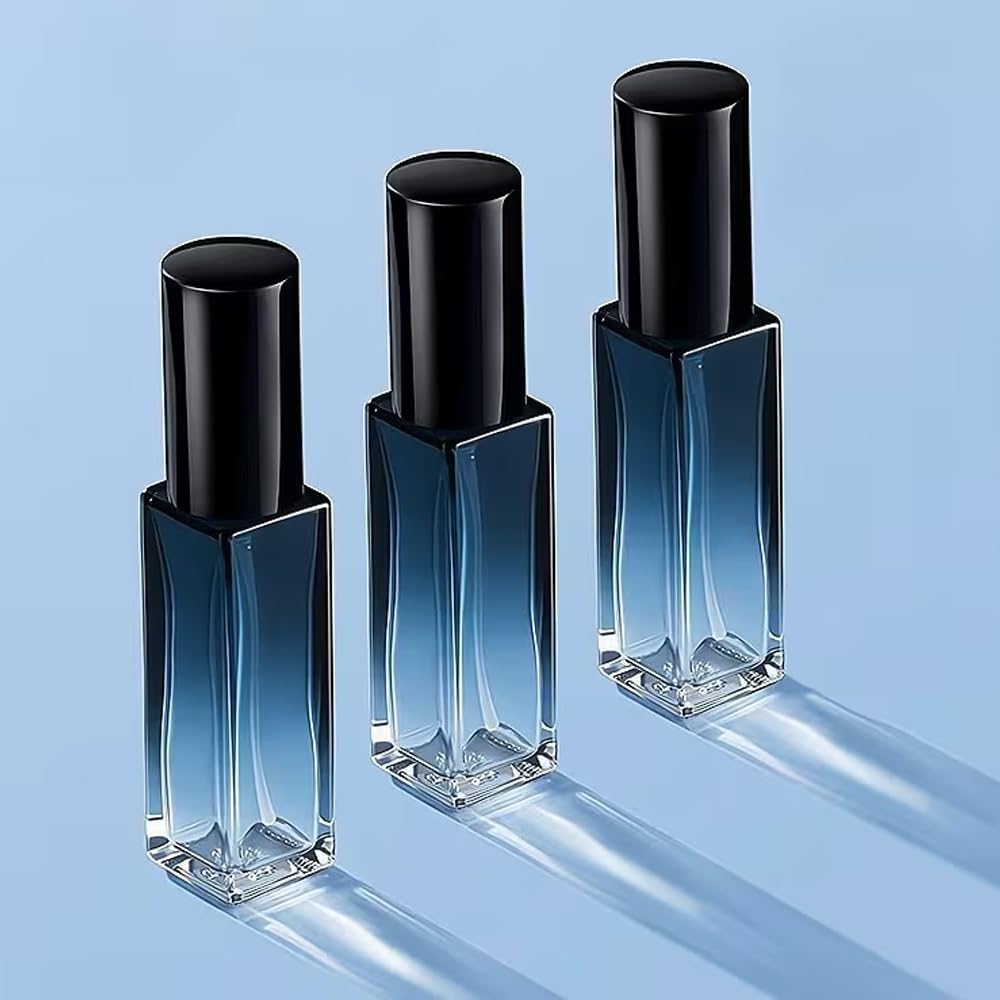3pcs 10ml Fine Mist Glass Spray Bottle, Portable Exquisite Travel Artifact