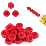 20 Pack Caulk Saver Caps - Seal and Preserve Open Caulking Tubes Red 