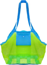 Mesh Beach Toys Bag Extra Large Bags and Totes Sand Tote Storage Children Toy Organizer Kids Collector Perfect for Holding Stay Away from Christmas Gift 