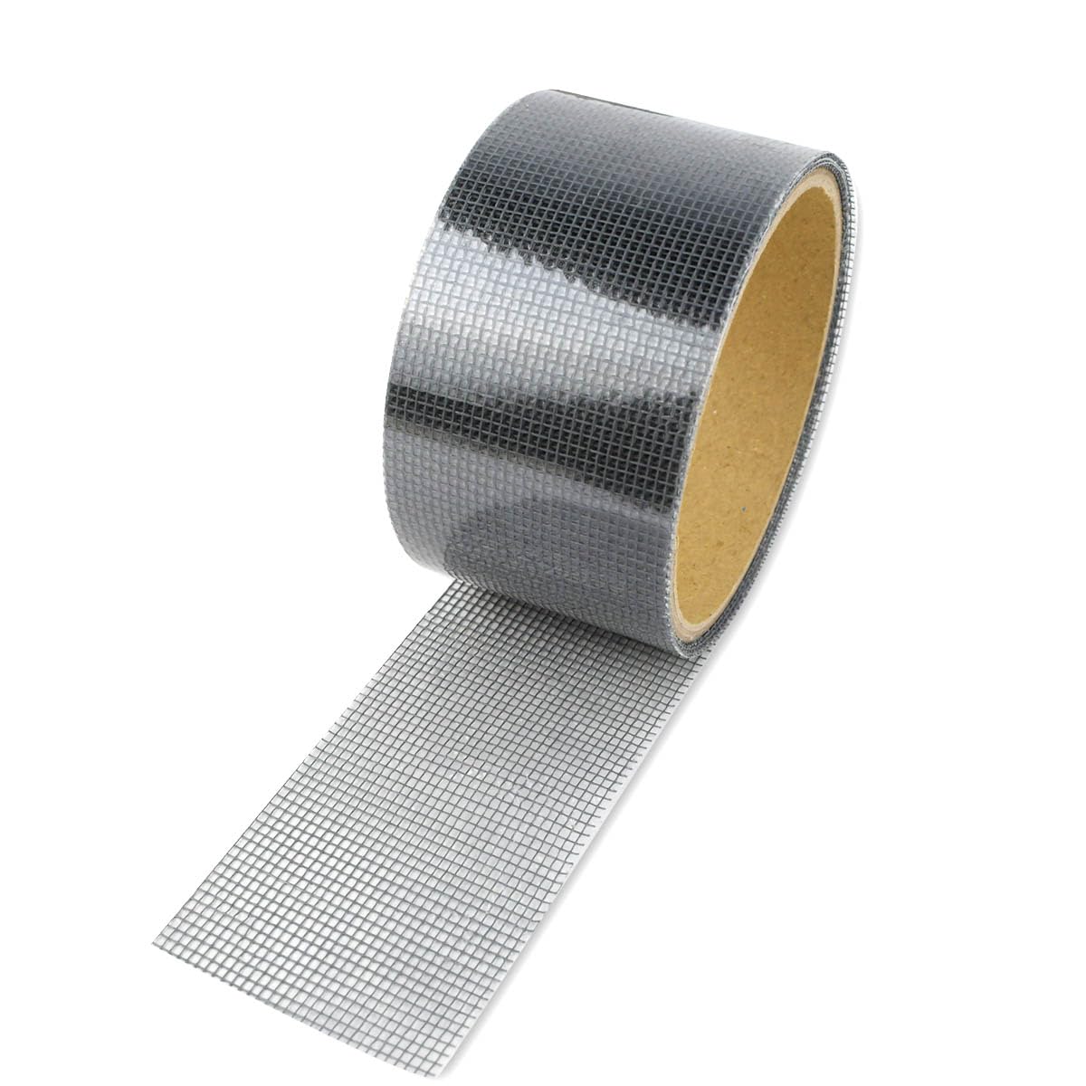 3-Layer Strong Waterproof Adhesive Screen Repair Tape - Instantly Fix Holes & Tears Fiberglass Kit Gray (1.97x78.7 Inches) 