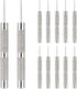 12 Pack SIM Card Removal Pin Tray Tool Eject Tools Compatible with iPhone iPad Samsung Galaxy HTC Smartphone Ejector Pins Needle Remover for All Models Cell Phone Opener 