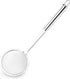 Stainless Steel Fat Skimmer Spoon - Fine Mesh Food Strainer for Grease, Gravy and Foam, Japanese Hot Pot Skimmer with Long Handle