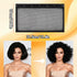 2-Pack Hair Stretcher Lengthening Net for Curly - Prevent Shrinkage Lock Hair Stretcher Looser - Wave Ringlets Hair Styling Tools Black 13in