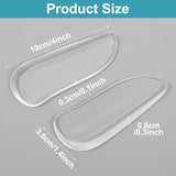 5 Pairs Medial & Lateral Heel Wedge Silicone Insoles, Corrective Adhesive Shoe Inserts for Foot Alignment Knock Knee Pain Bow Legs Osteoarthritis for Men Women