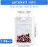 Shimmeroo 100Pcs Diamond Beads Storage Bags, 4.33 x 2.76 Inch Reusable Pouches for DIY Diamond Art Jewelry Earring Painting Storage Accessories, Bead and Gem Organizer for DIY Craft