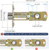 Adjustable Deadlatch 2-3/8&