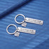 2PC Coworker Going Away Farewell Thank You Keychain, Teacher Nurse Boss Retirement Gifts for Women Men, Employee Appreciation Gift
