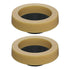2 Pack Toilet Wax Ring, Thick Toilet Bowl Wax Ring Gasket for Toilet Bowl, Polyethylene Flange- Gas, Odor and Watertight Seal, Fits 3-inch and 4-inch Waste Line
