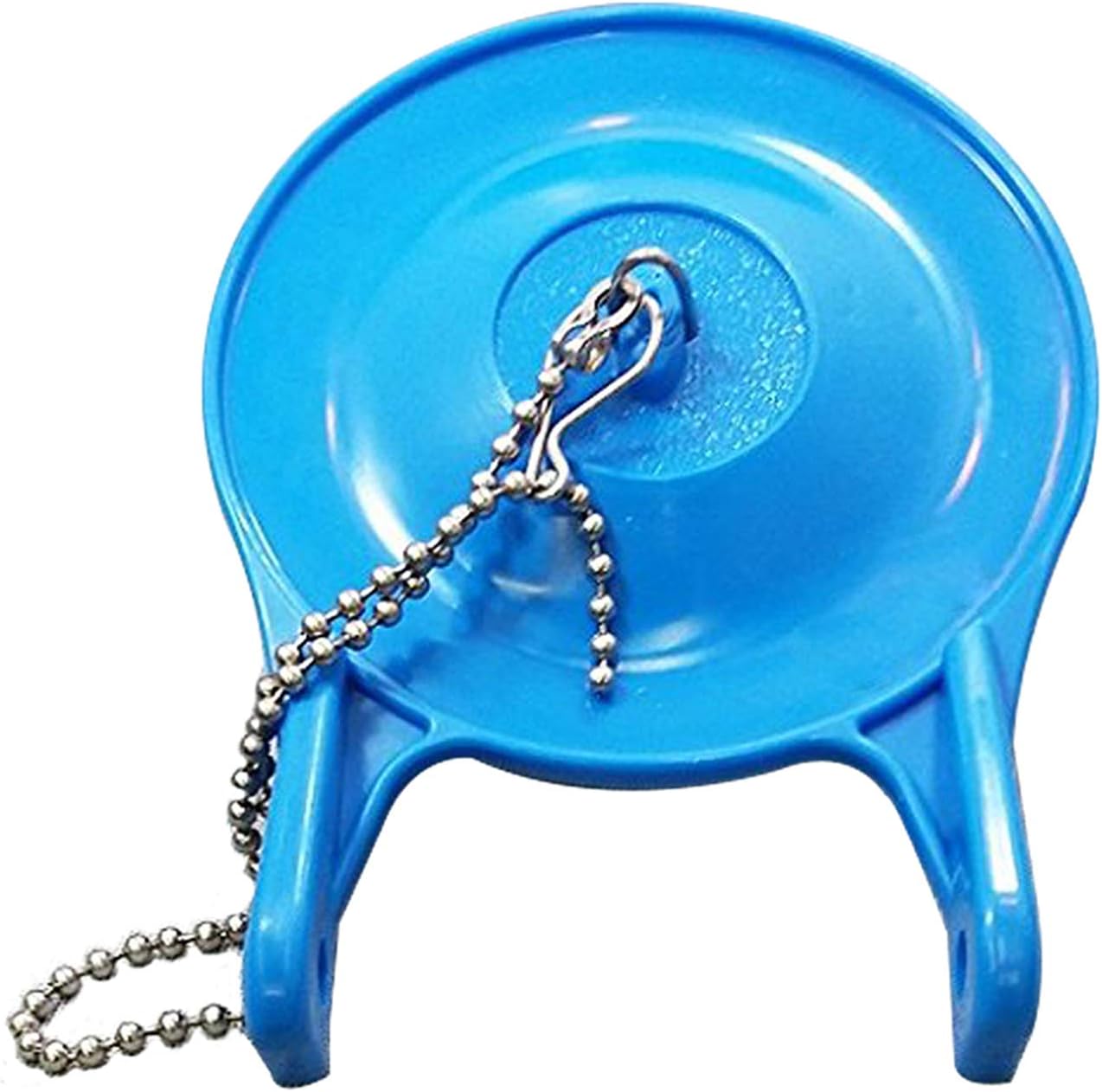 Large 3-Inch Toilet Flapper Replacement Compatible with Gerber 99-788, Water Conserving Toilet Flappers for 3 Inch Flush Valves, Stainless Steel Chain, High Performance, Easy to Install, Blue