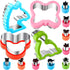 Sandwich Cutter Set Fruit Cutters Bread Cutout Shapes for Kids Lunch Butterfly Dinosaur Unicorn Mousehead Food Shaped Cookie Cutters 13 Pack for Baking and Food Tools Accessories