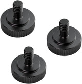 T10 tripod folding base screws for LED Light Fixture, Suitable for  T10 Series Lights，3 Packs