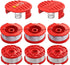 8 Pack CMZST0653 Weed Eater String Compatible With Craftsman Weed Wacker, 0.065" 30Ft String Trimmer Line, Auto Feed Weed String Line Fit For Craftsman CMZST900, CMZSTA900, CMESTE920,CMZST98020 series