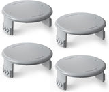 4 Pack AC14HCA Replacement Spool Cap Compatible with Ryobi Weed Wacker, Weed Eater Covers Parts Fit for Ryobi One+ 18V, 24V, 40V Cordless String Trimmers