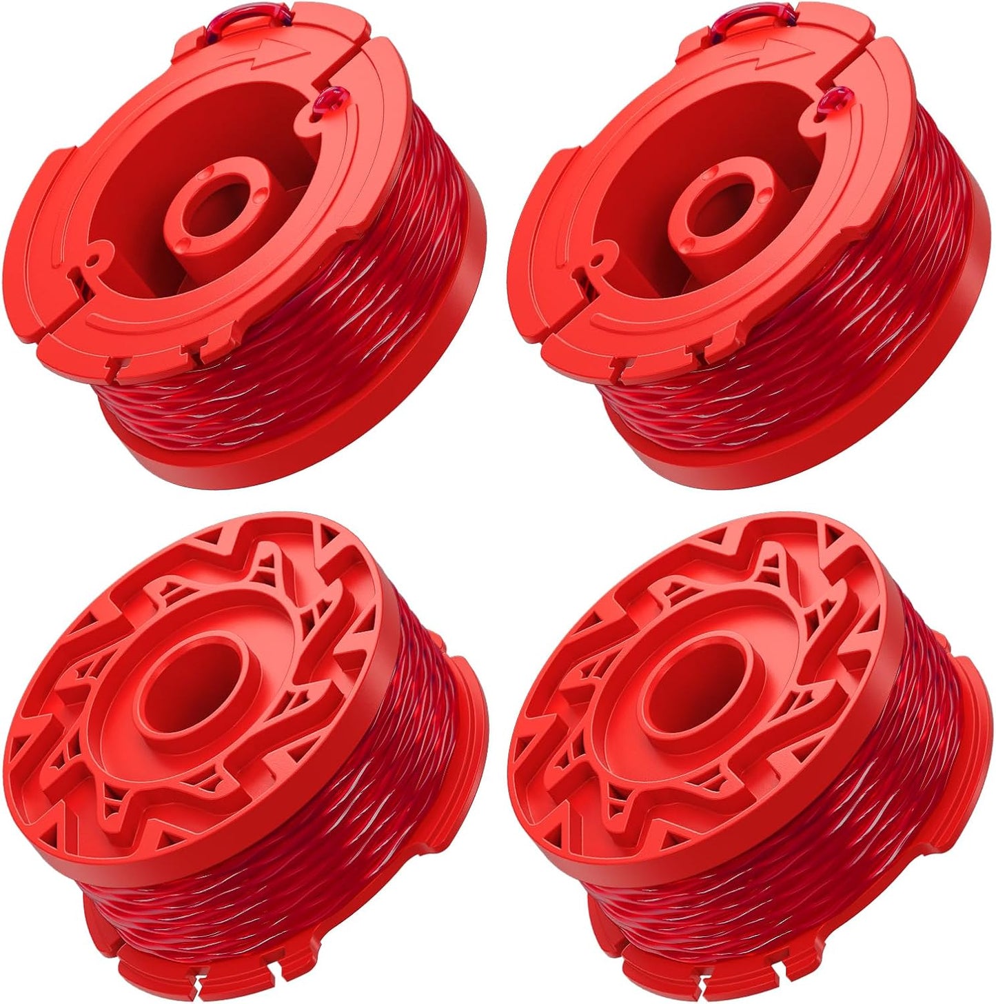 4 Pack CMZST0803 CMZST080 Weed Eater String Compatible with Craftsman Weed Wacker, 0.080" 20Ft String Trimmer Line, Auto Feed Weed String Line Fit for Craftsman CMCST910 Series