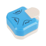 Paper Corner Rounder Punch, Corner Punch Corner Cutter Rounder for Cardstock, 3 in 1 (R4mm, R7mm, R10mm) Round Corners Cutter for Crafts, Card Making, Scrapbook Supplies