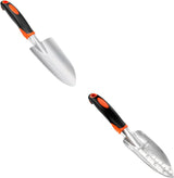 Garden Shovel Garden Hand Trowel, Heavy Duty Hand Shovel with Ergonomic Handle + Garden Shovel Trowel Garden Tool with Measurement Mark, Heavy Duty Gardening Shovel Hand Tools