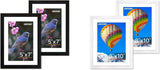 5x7 Picture Frame Set of 2 & 8x10 Picture Frame Set of 2, Photo Frame with HD Plexiglass, Display Pictures 5x7 with Mat or 8x10 Without Mat