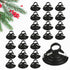 Suction Cups with Loops 24Pcs Window Suckers with Ring Car Glass Windshield Sunshade Suction Cups Aquarium Heater Suction Cups Glass Suction Pads for Seasonal Xmas Decorations (Black)