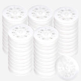 45mm Polypropylene Washers - 100 Pcs Load Spreading Foam Board Washers