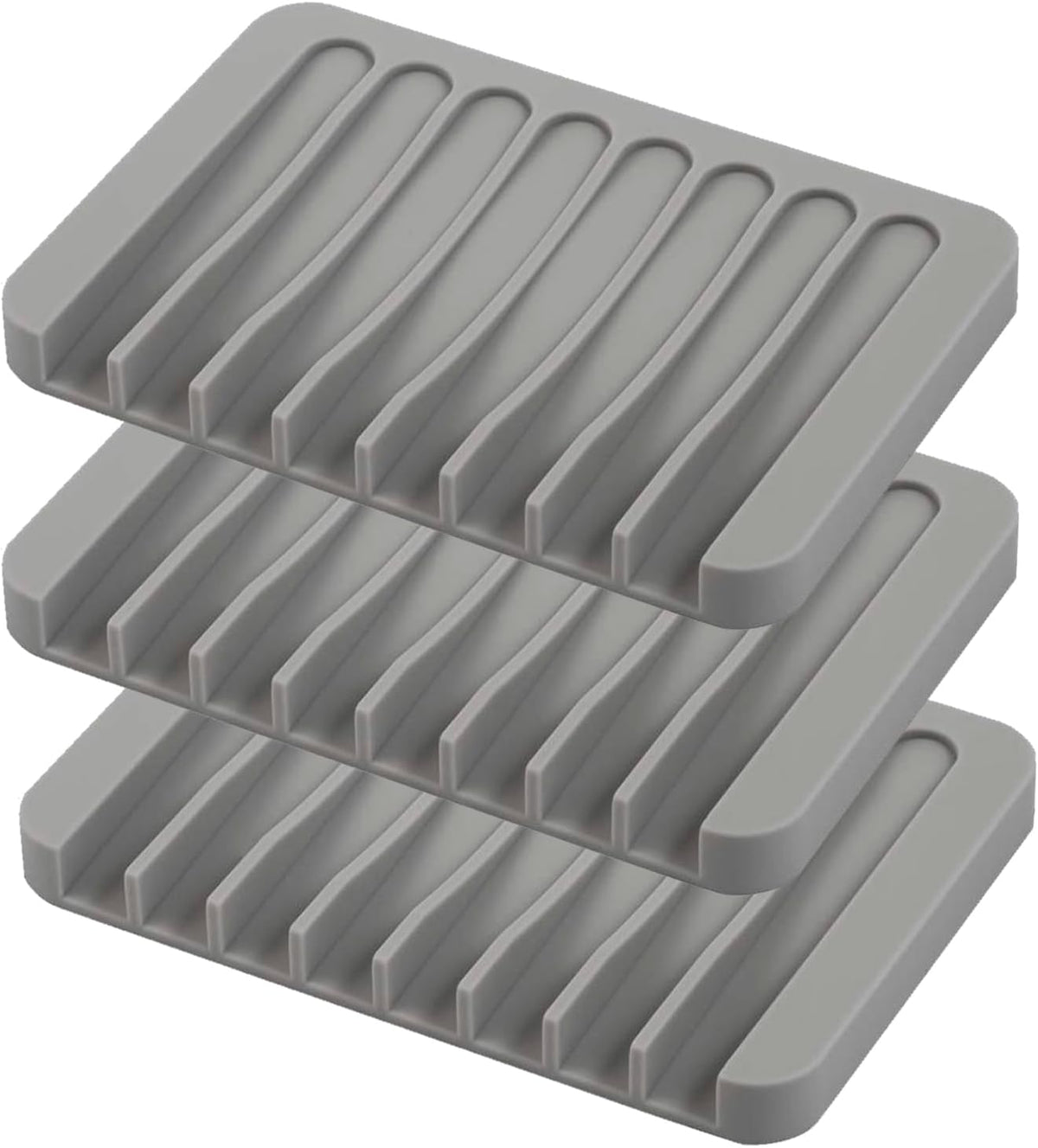 Soap Dish Holder for Shower, Self Draining Soap Tray for Bathroom, Extend Soaps Life and Keep Dry