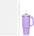 10 PCS Straw Cleaner Brush and 10 Pcs Replacement Straw for Stanley Cup 40 oz 30 oz 64 oz Tumbler