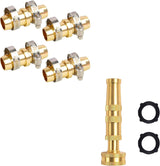 Garden Hose Repair Kit + Adjustable Twist Hose Nozzle