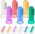 Baby Toothbrush Set, 6 Pcs Soft Infant Finger Toothbrush with 6 Boxes, Neorns Toddler Silicone Baby Tooth Brush 0-6 Months 6-12 Months