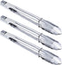 Stainless Steel Serving Tongs Grilling Tongs for Cooking Camping Barbecue (12-Inch 3 Pieces)