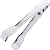 Ice Tongs for Ice Bucket 6-3/4 Inch - Premium 18/8 Stainless Steel Ice Tongs with Teeth for Ice Sugar Cubes Tea Party Coffee Bar Serving